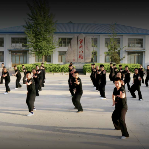 Learn Baji quan in China